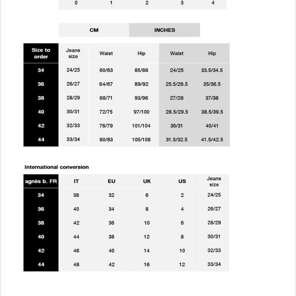 Agnes B black jersey jimmy bermuda shorts Sz 1 - Picture 7 of 7